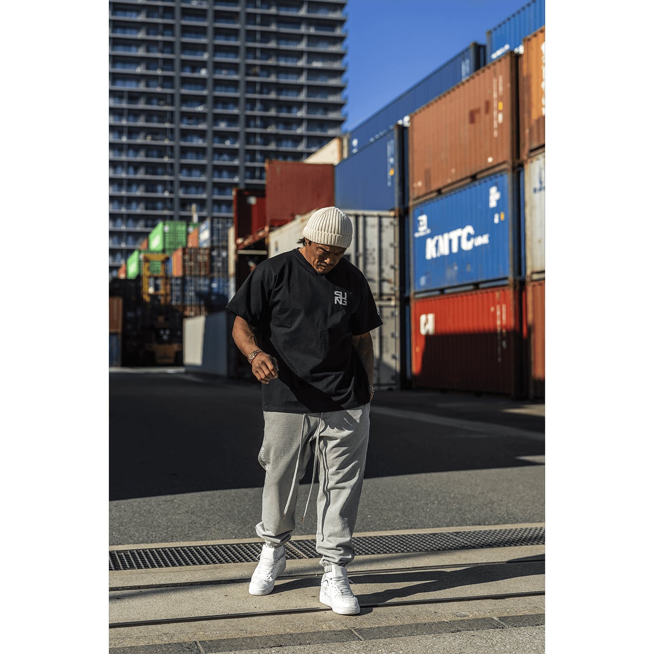 SIDE LOGO SWEAT PANTS