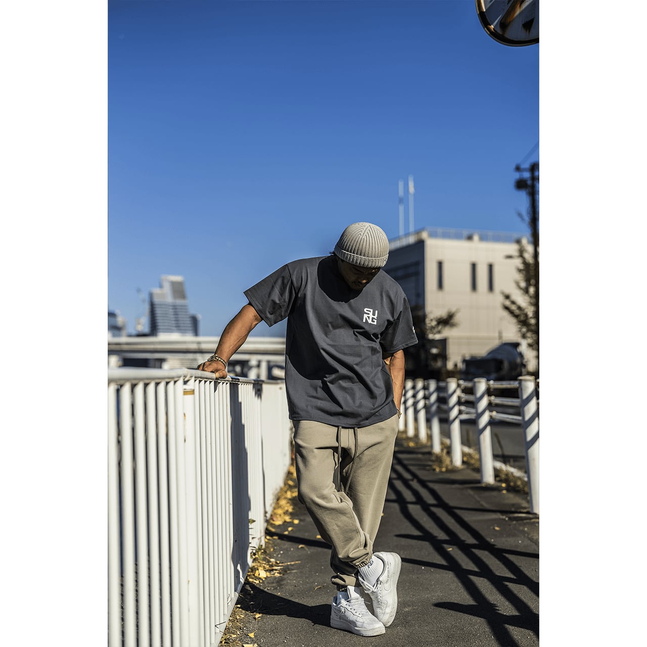 SIDE LOGO SWEAT PANTS