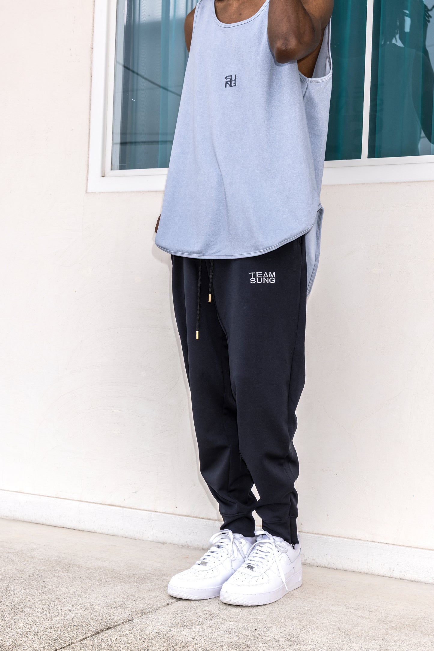 TEAM SUNG TAPERED WORKOUT PANTS