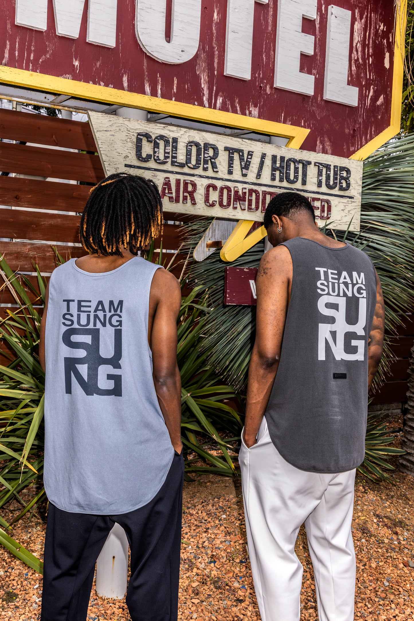 TEAM SUNG FADED TANK TOP