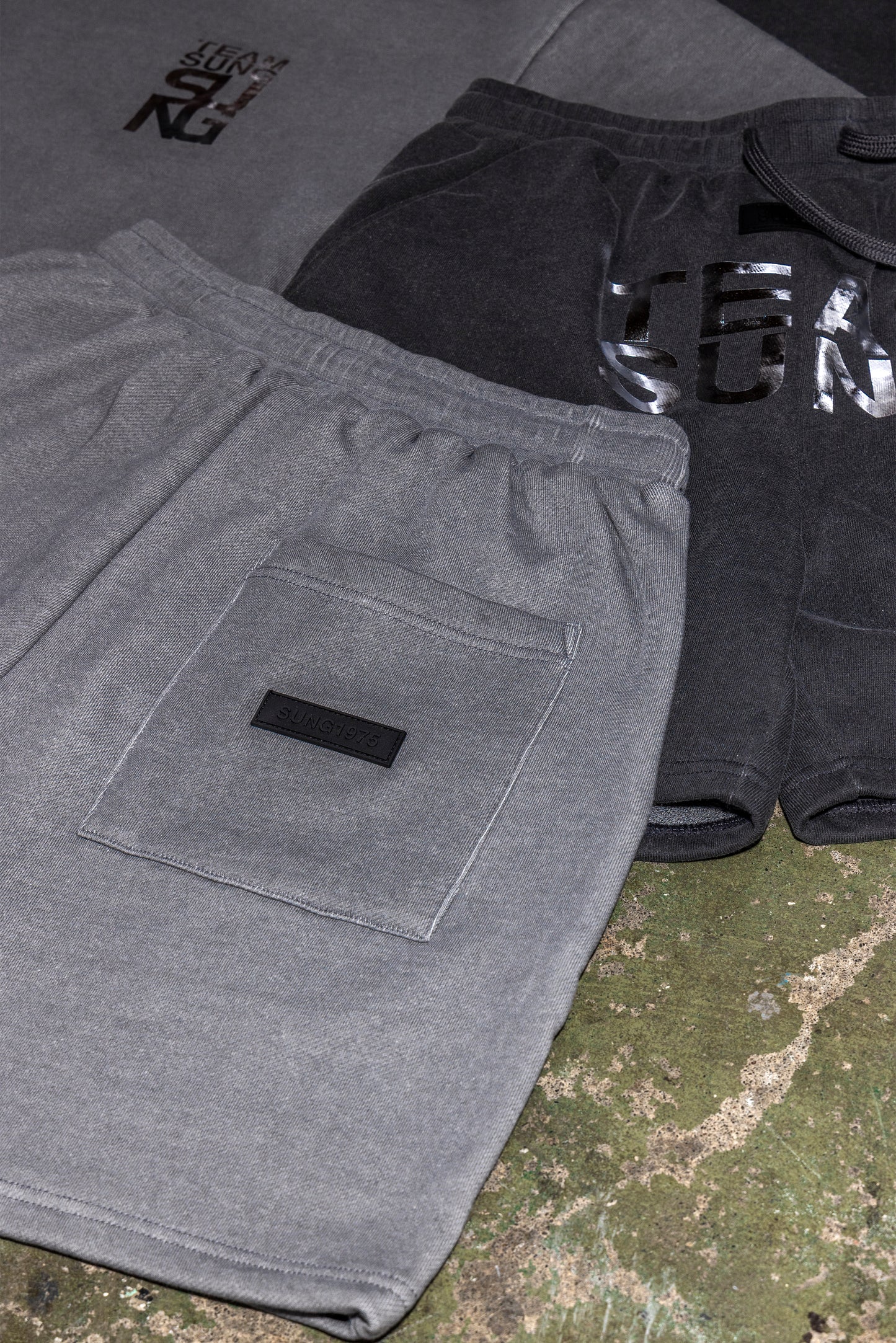 SILVER MARK FADED TEAM SHORTS
