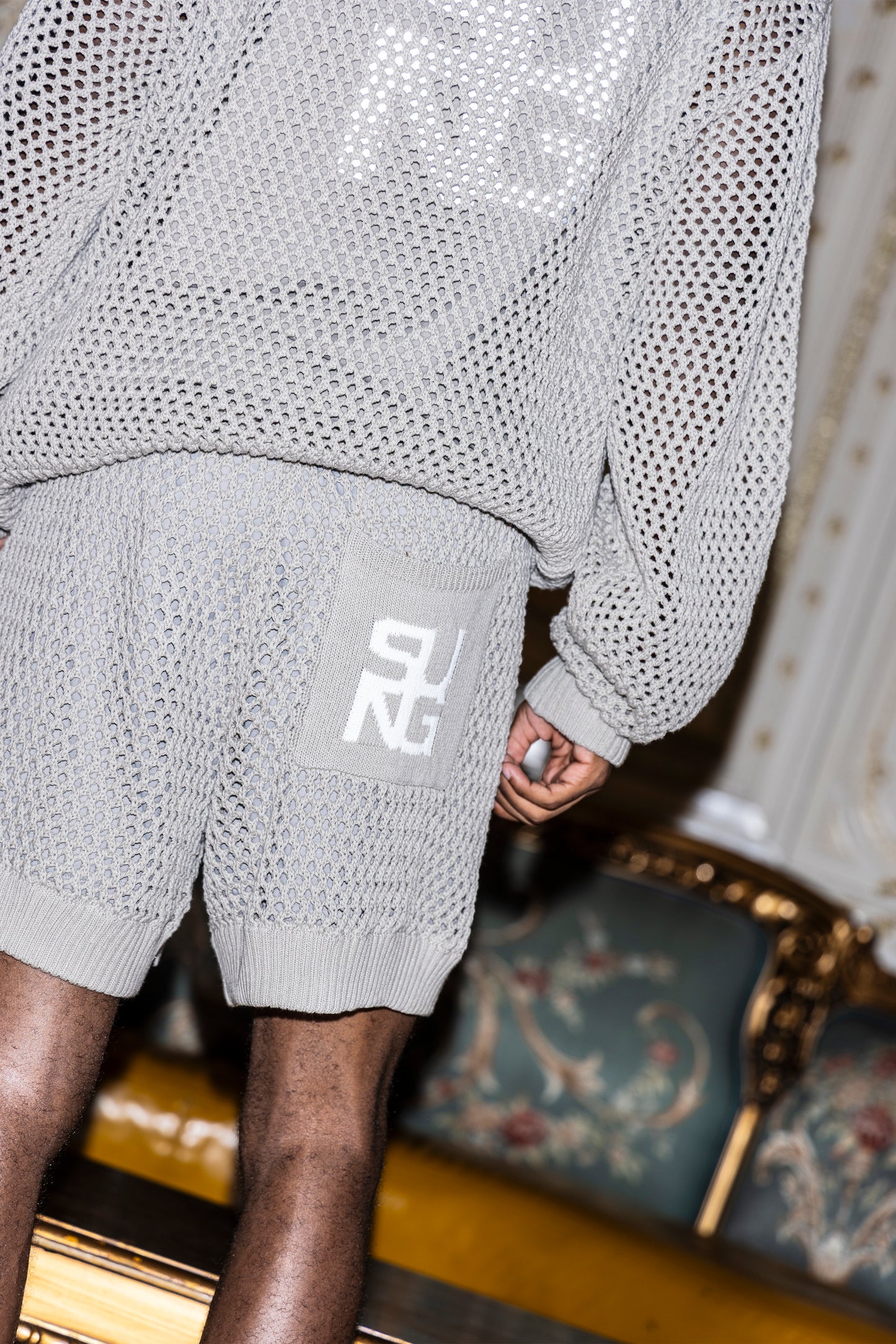 MESH KNIT SHORT PANTS