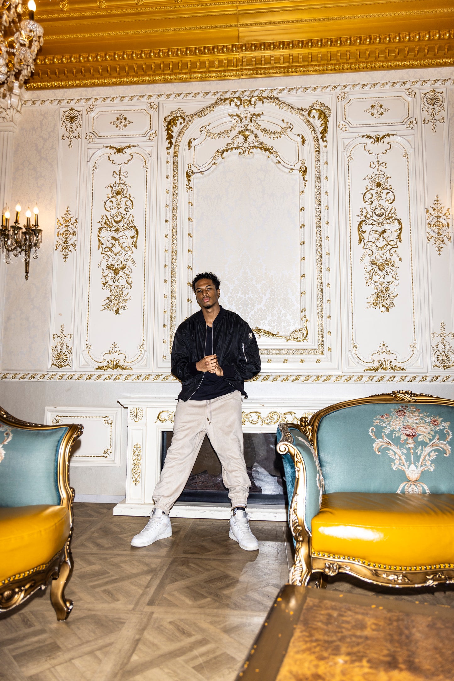 FAUX SUEDE LIKE ZIP HEM PANTS