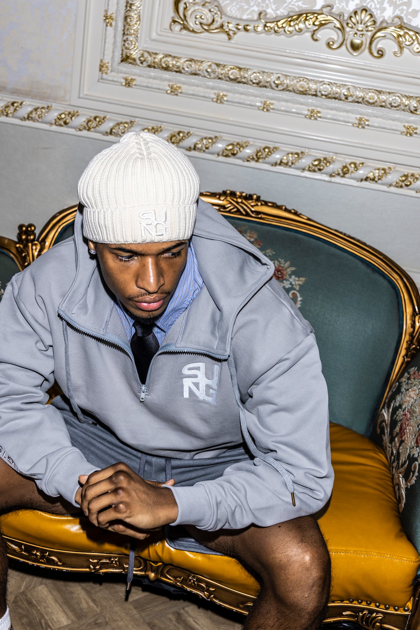 Symbol Logo Cotton Beanie