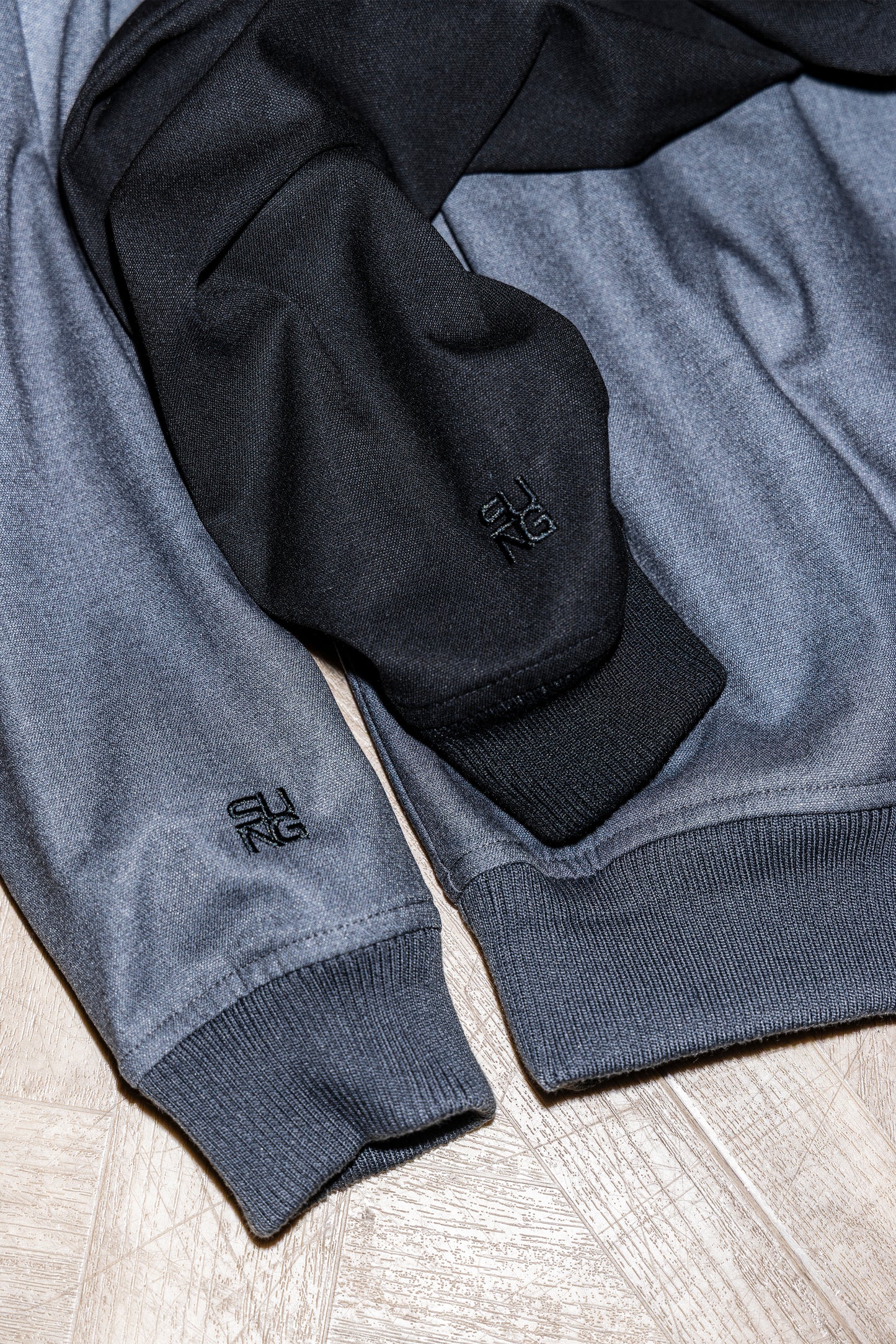 SUIT LIKE FABRIC FLIGHT JACKET