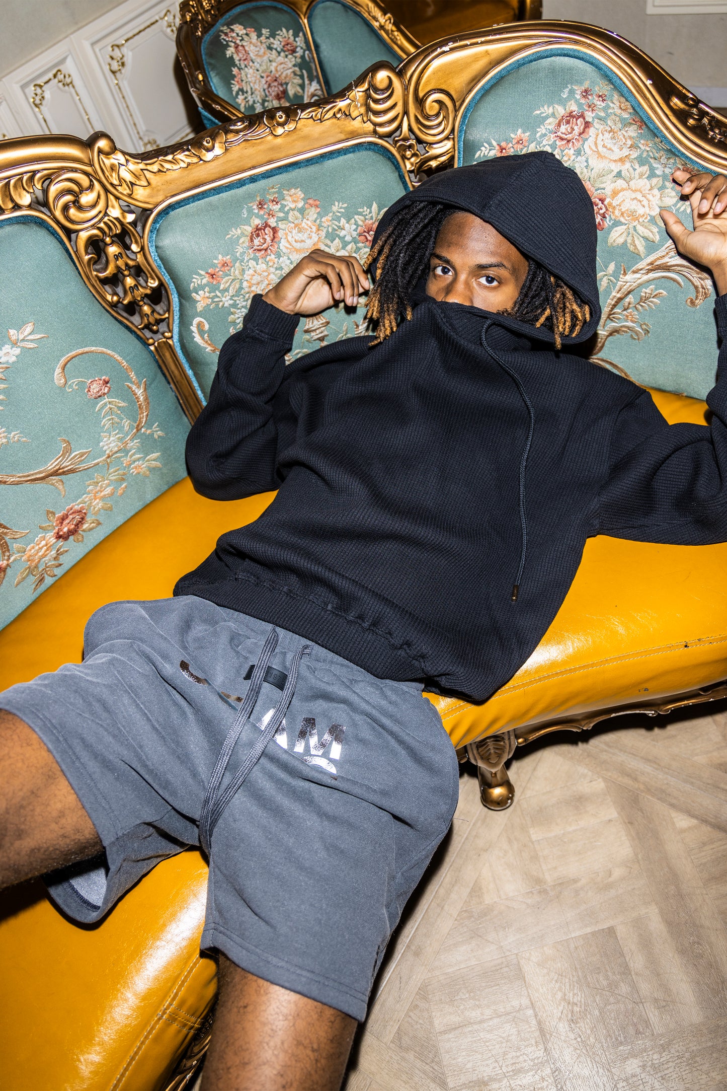 SILVER MARK FADED TEAM SHORTS