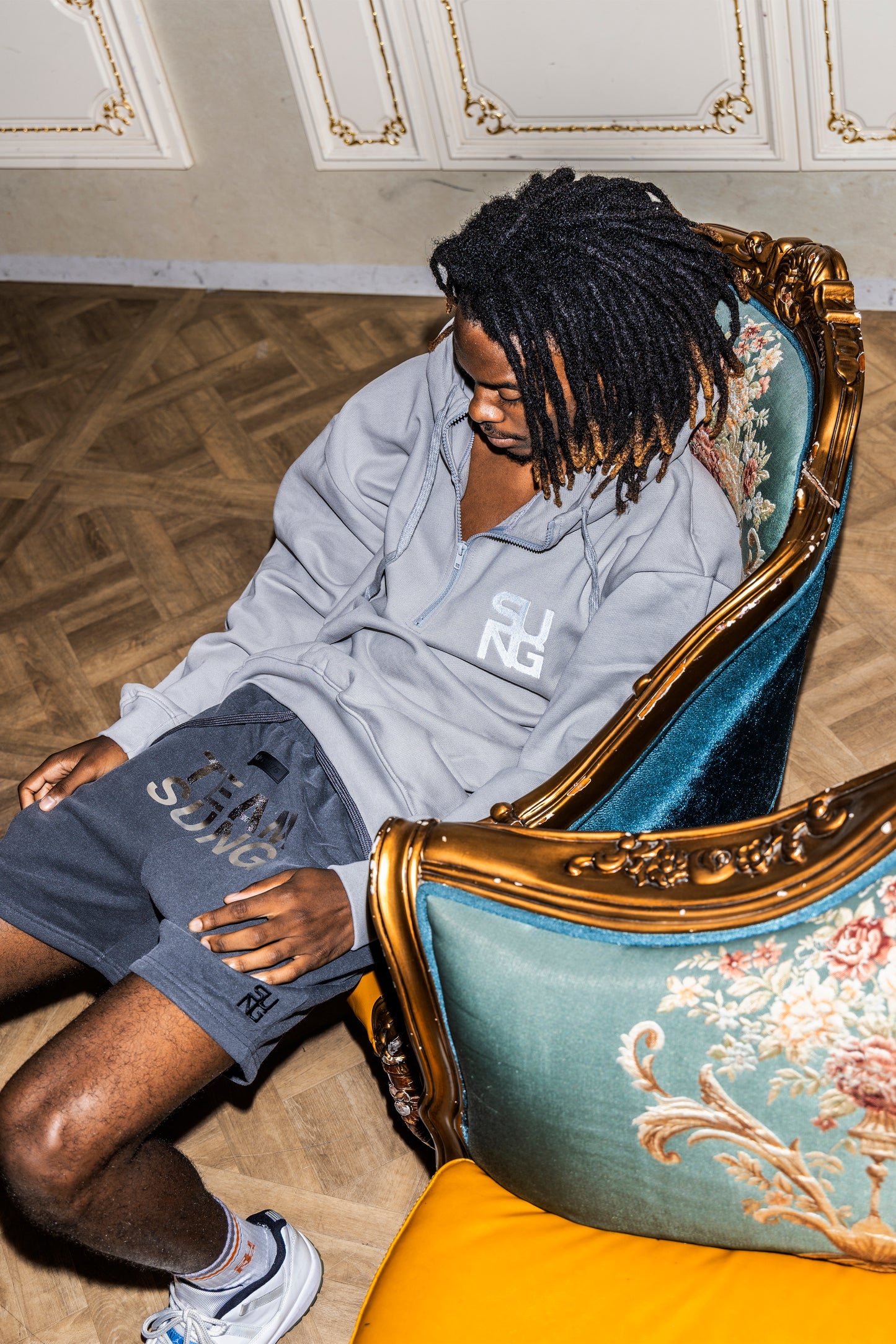 SILVER MARK FADED TEAM SHORTS