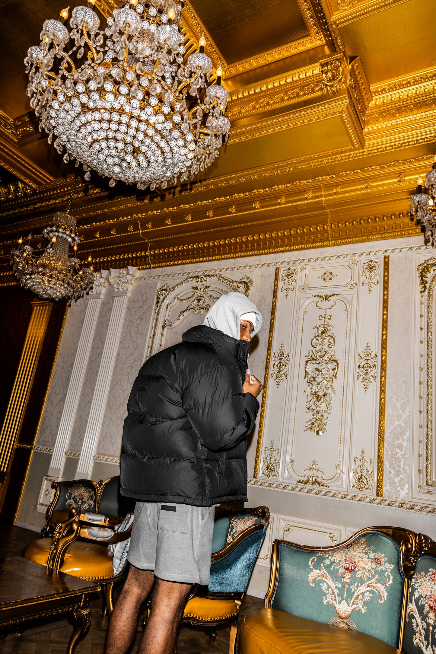 PREMIUM GOOSE DOWN SHORT PADDED JACKET