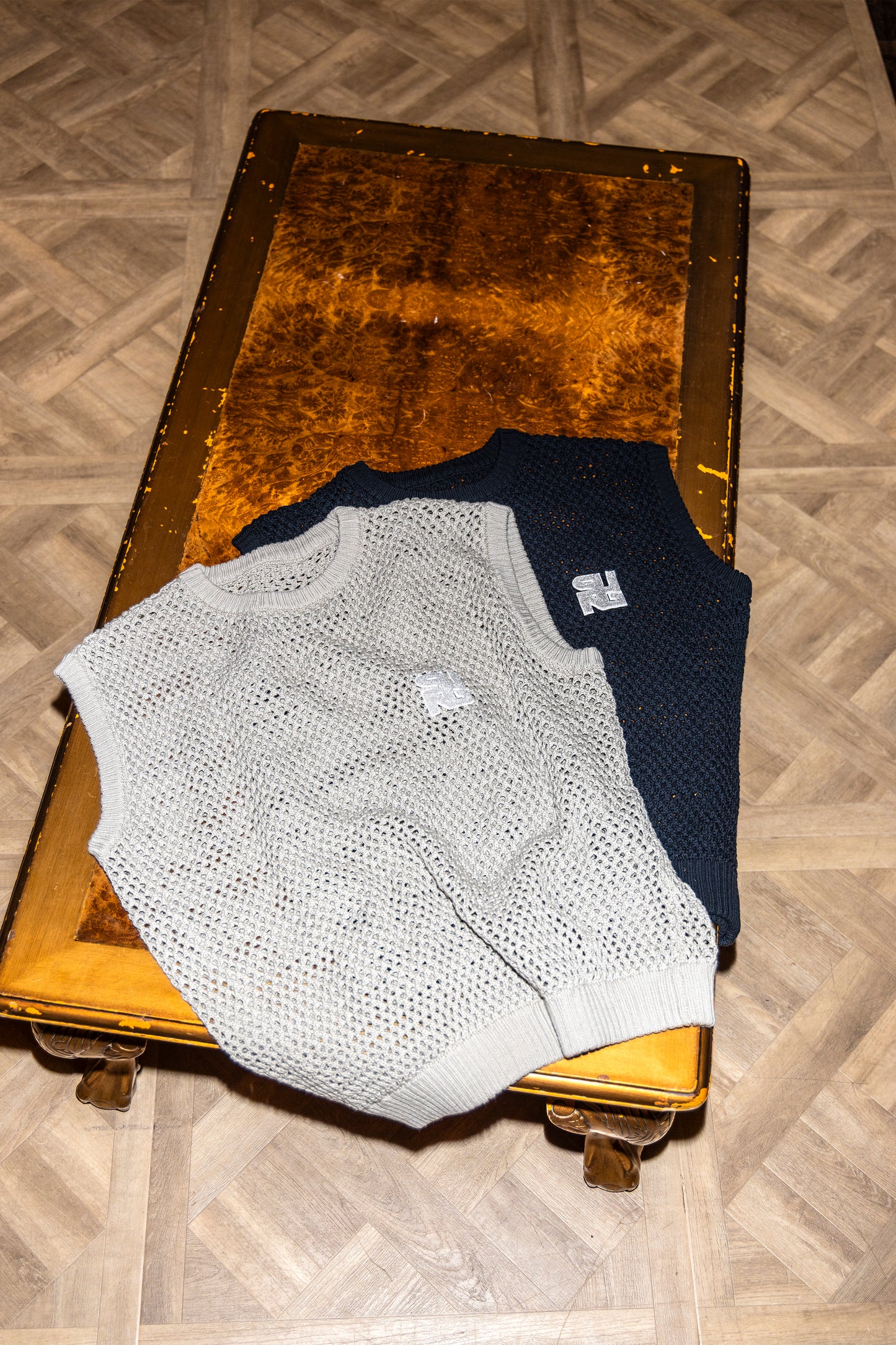 MESH KNIT TANK TOP