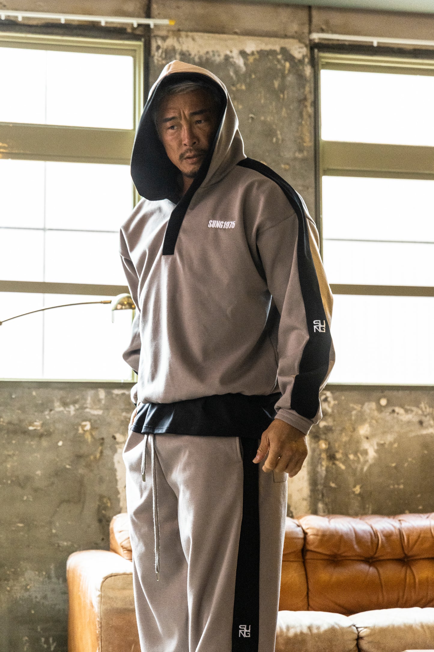BONDED SIDE LINE HOODIE