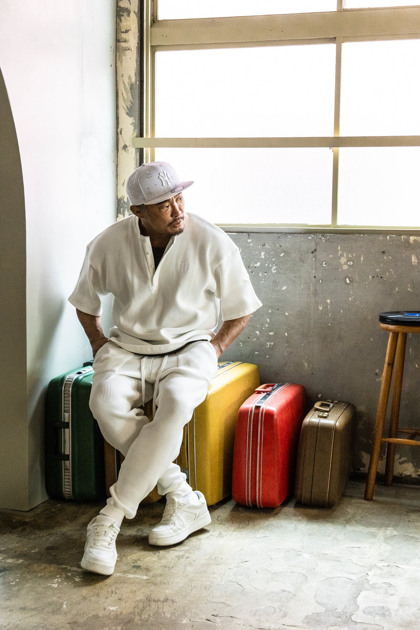 HEAVY WAFFLE TAPERED PANTS【受注会先行商品】