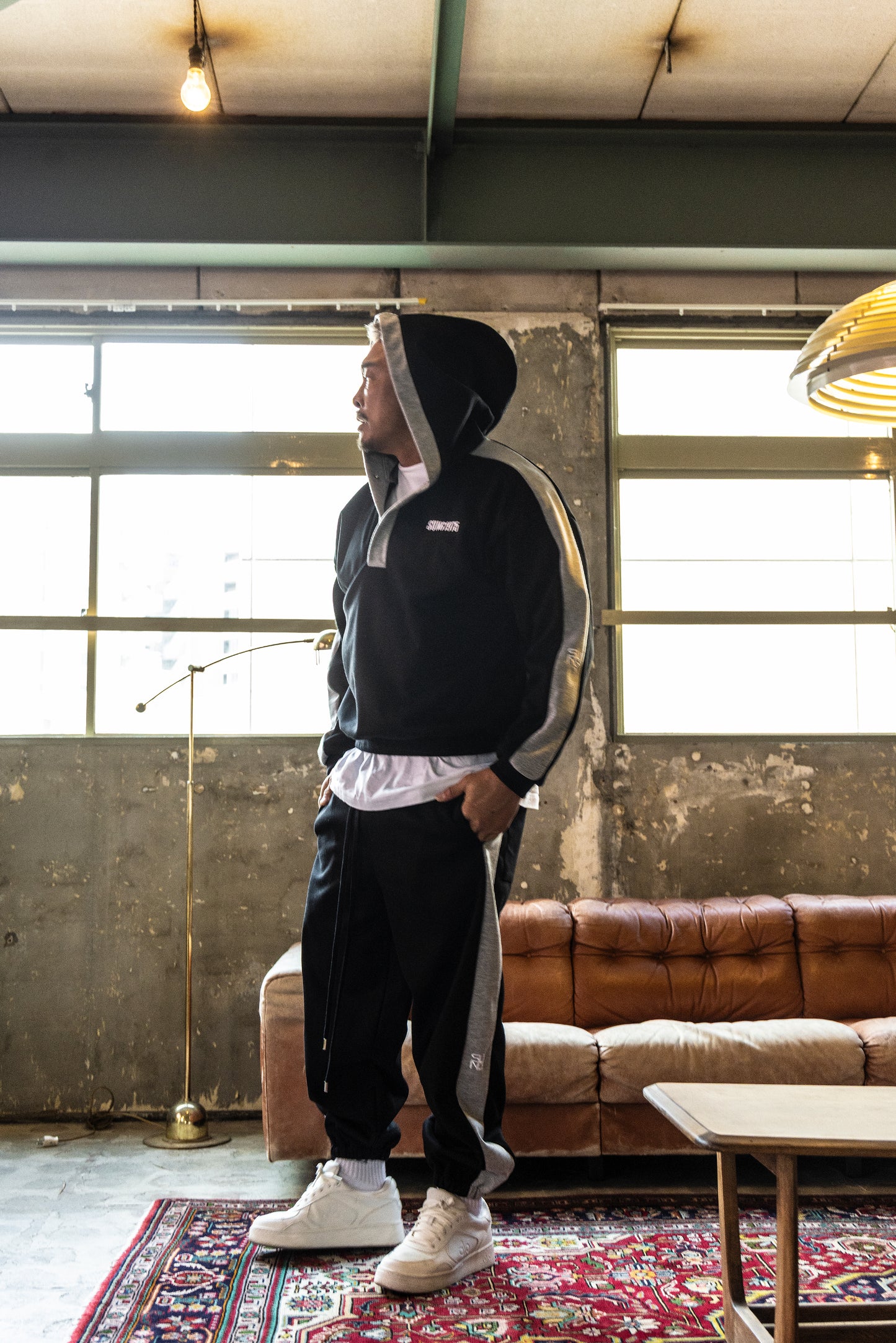 BONDED SIDE LINE HOODIE