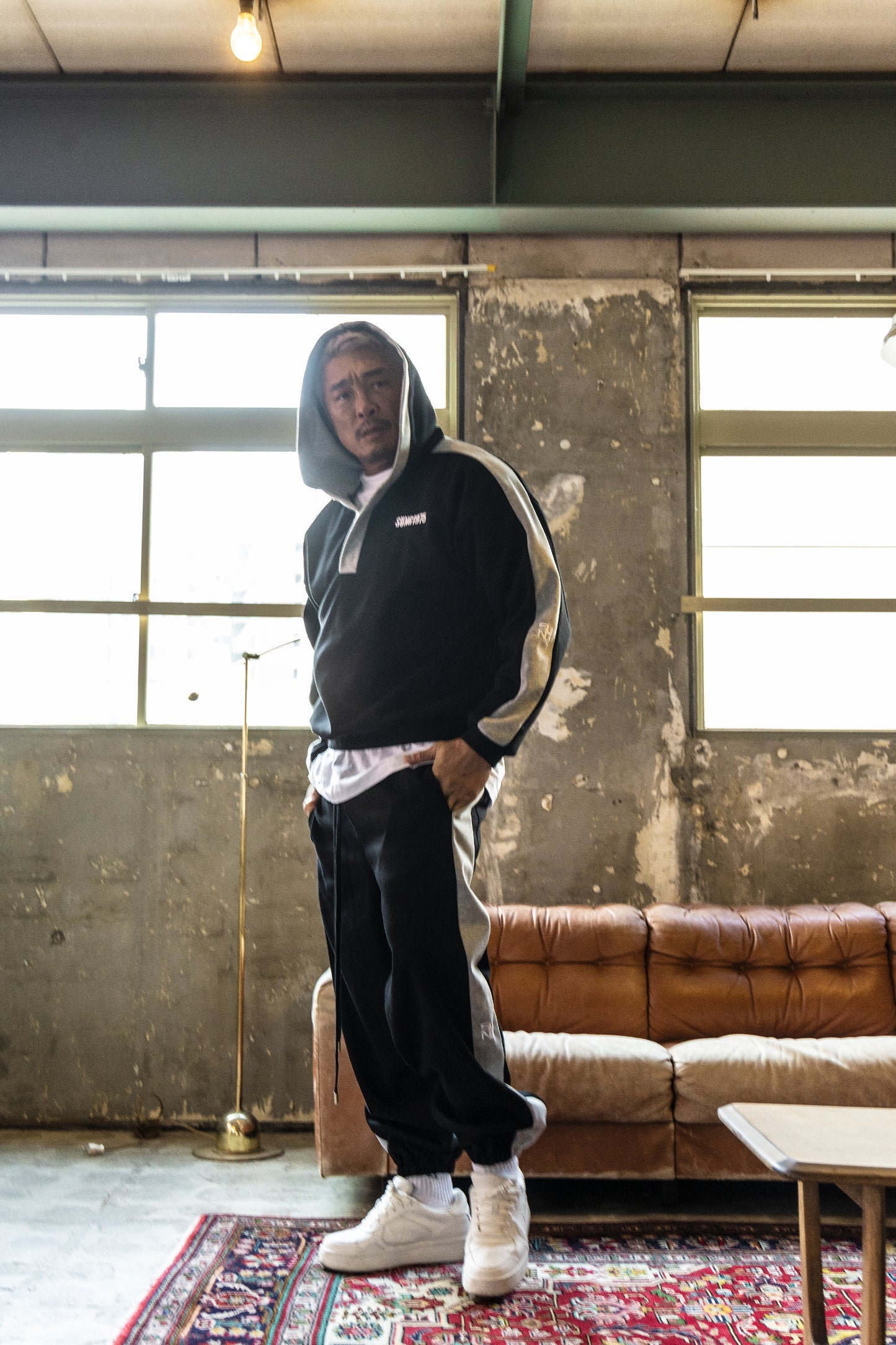 BONDED SIDE LINE HOODIE