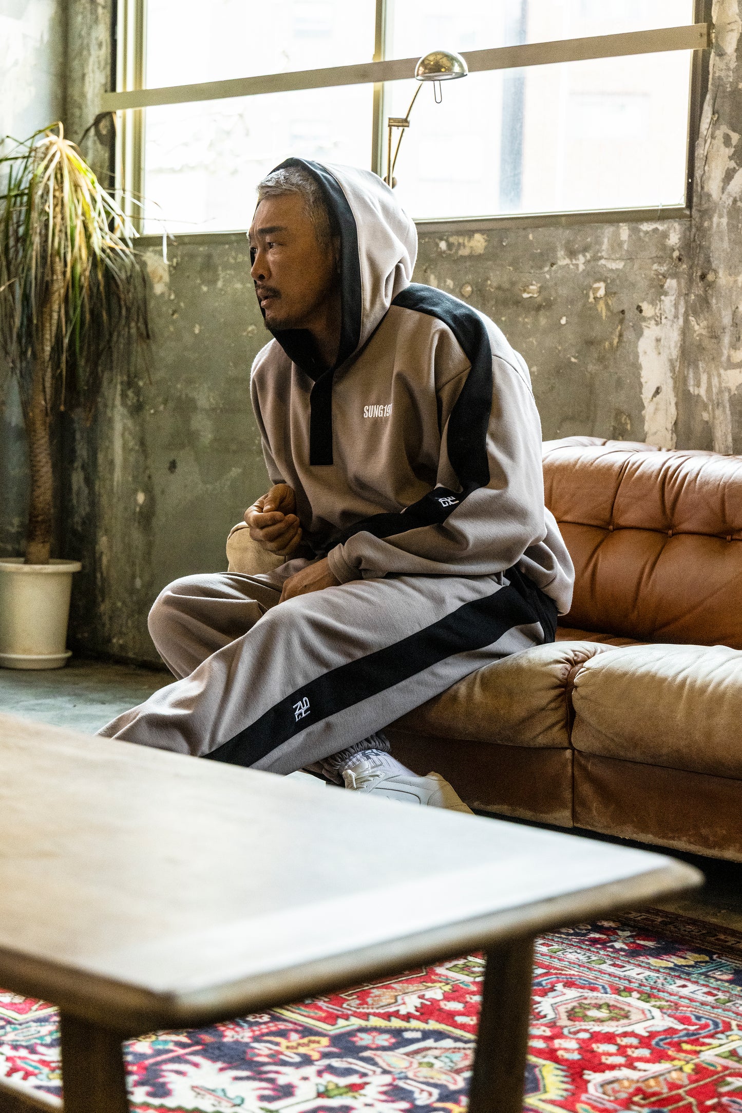 BONDED SIDE LINE HOODIE