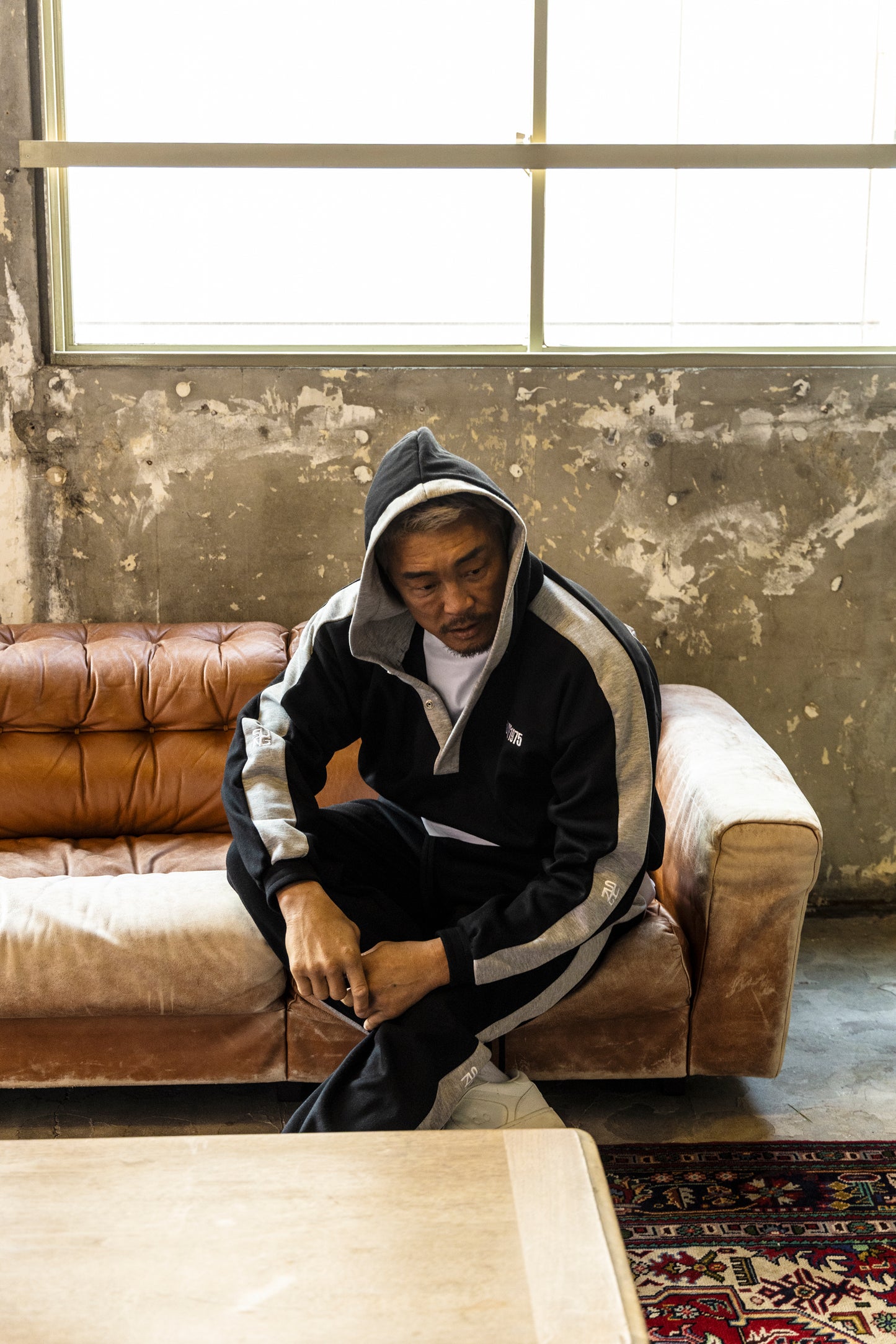 BONDED SIDE LINE HOODIE