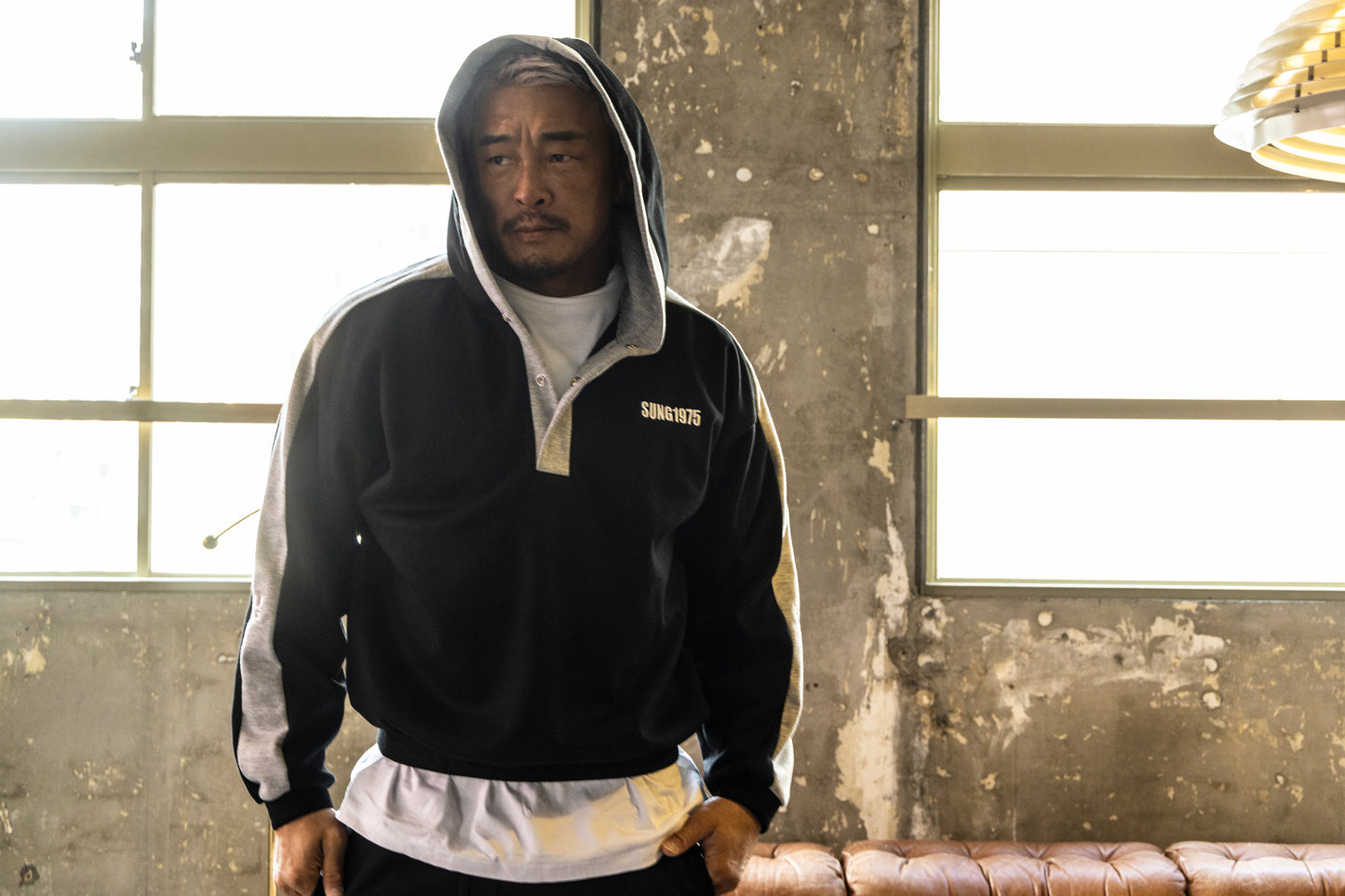 BONDED SIDE LINE HOODIE