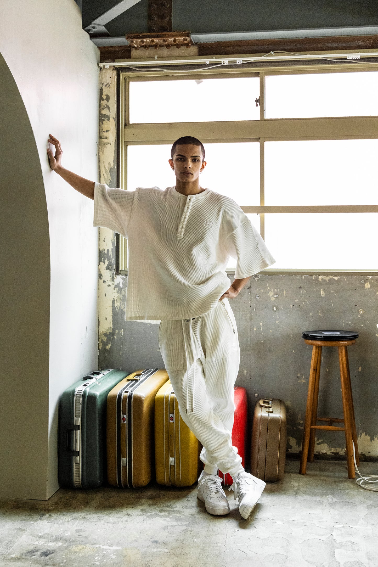 HEAVY WAFFLE TAPERED PANTS【受注会先行商品】