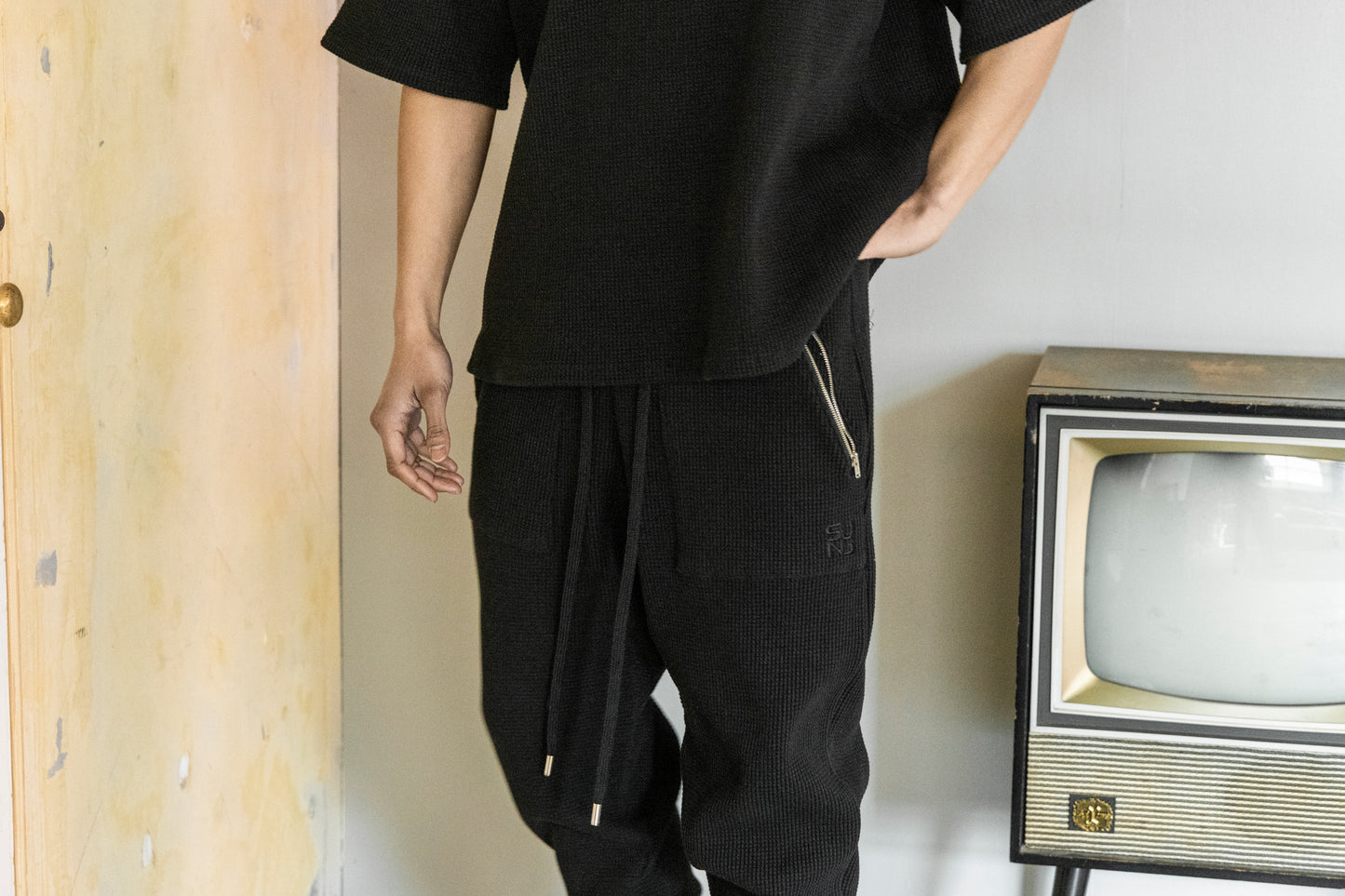 HEAVY WAFFLE TAPERED PANTS【受注会先行商品】