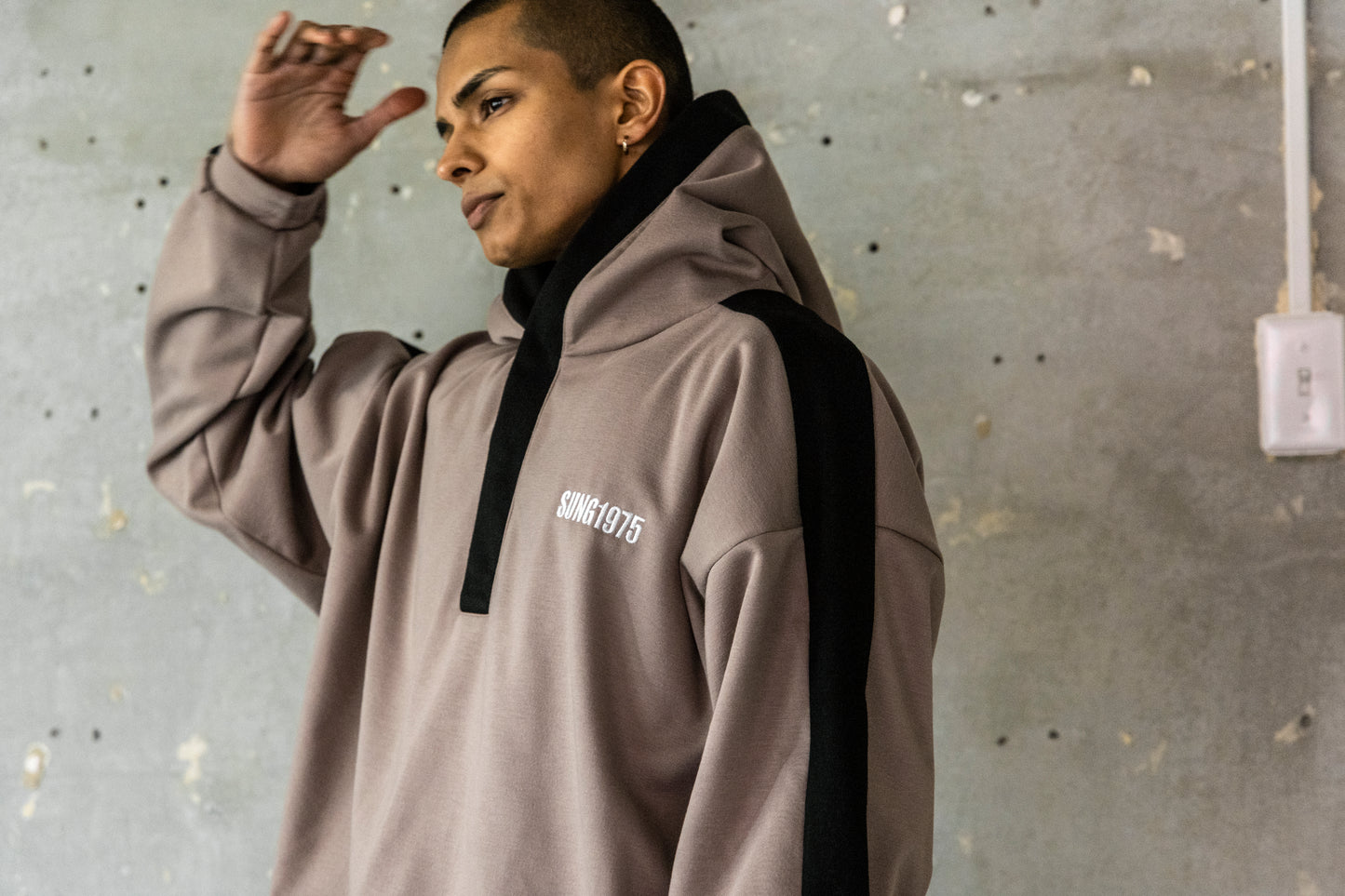 BONDED SIDE LINE HOODIE