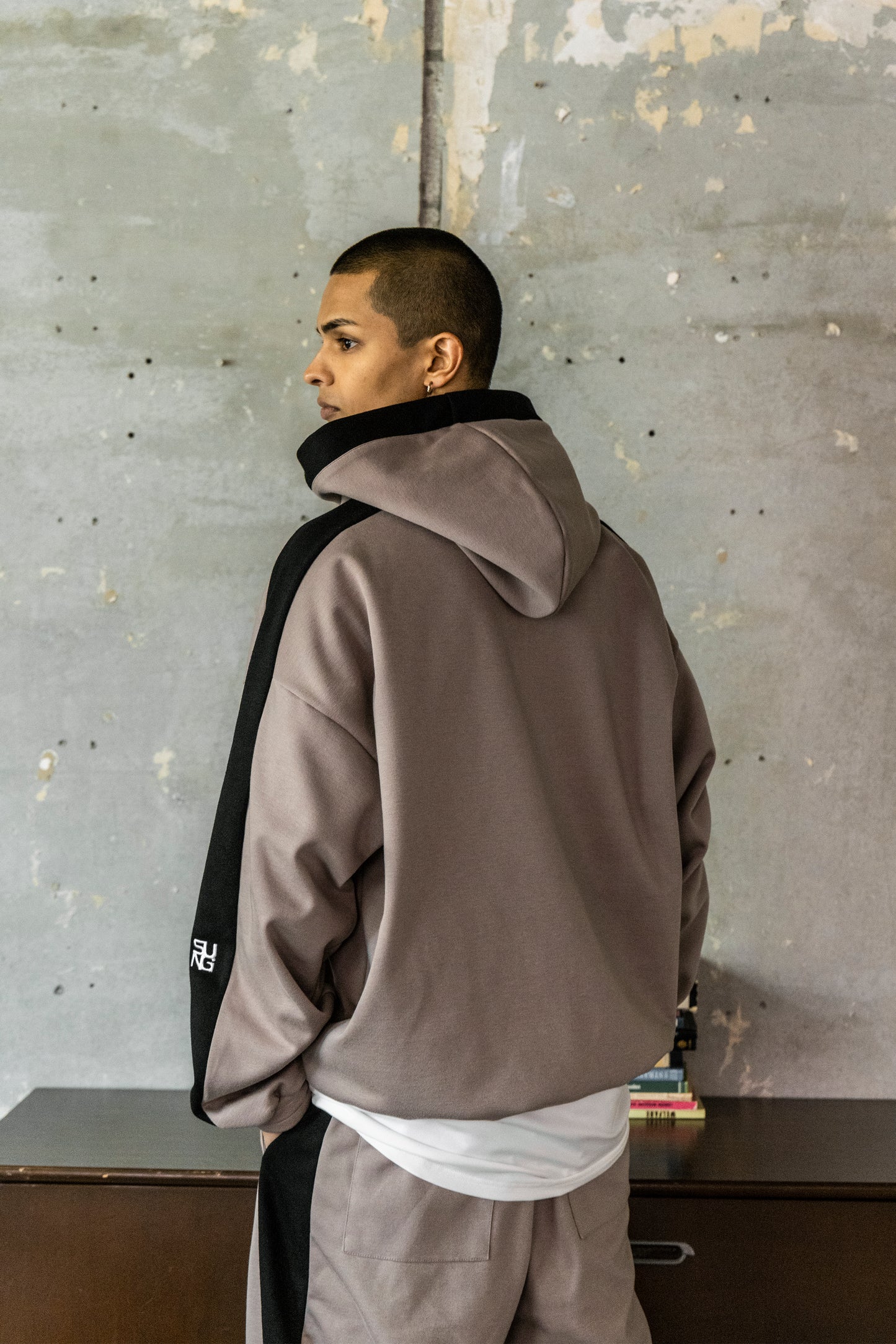 BONDED SIDE LINE HOODIE