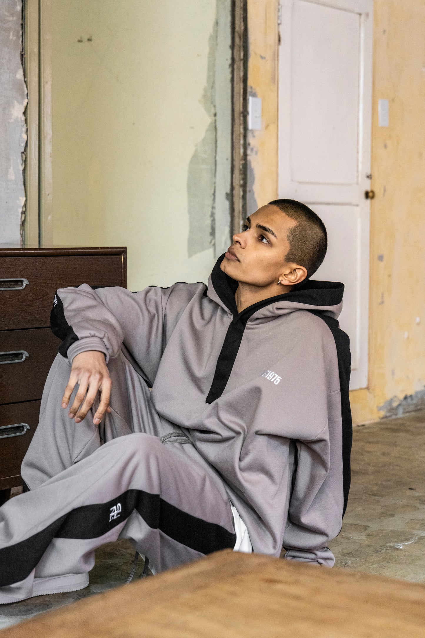 BONDED SIDE LINE HOODIE