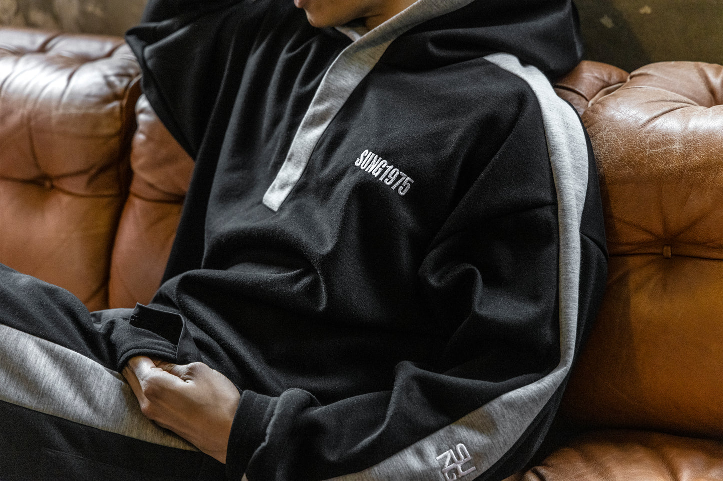 BONDED SIDE LINE HOODIE