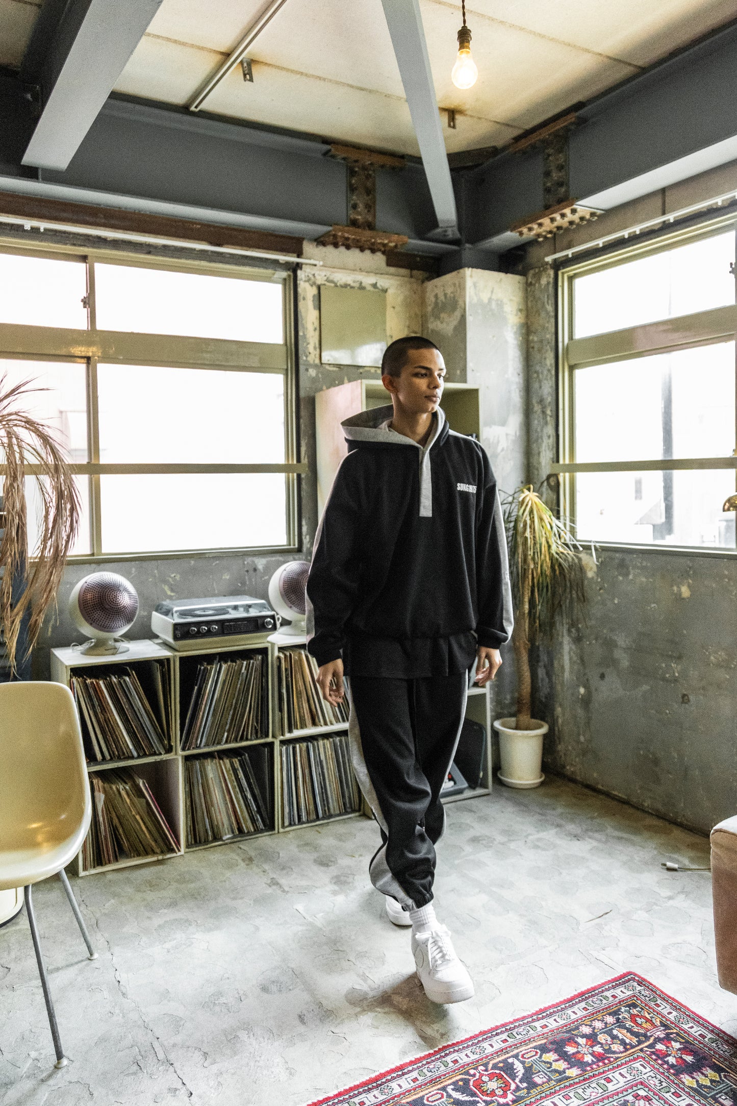 BONDED SIDE LINE HOODIE