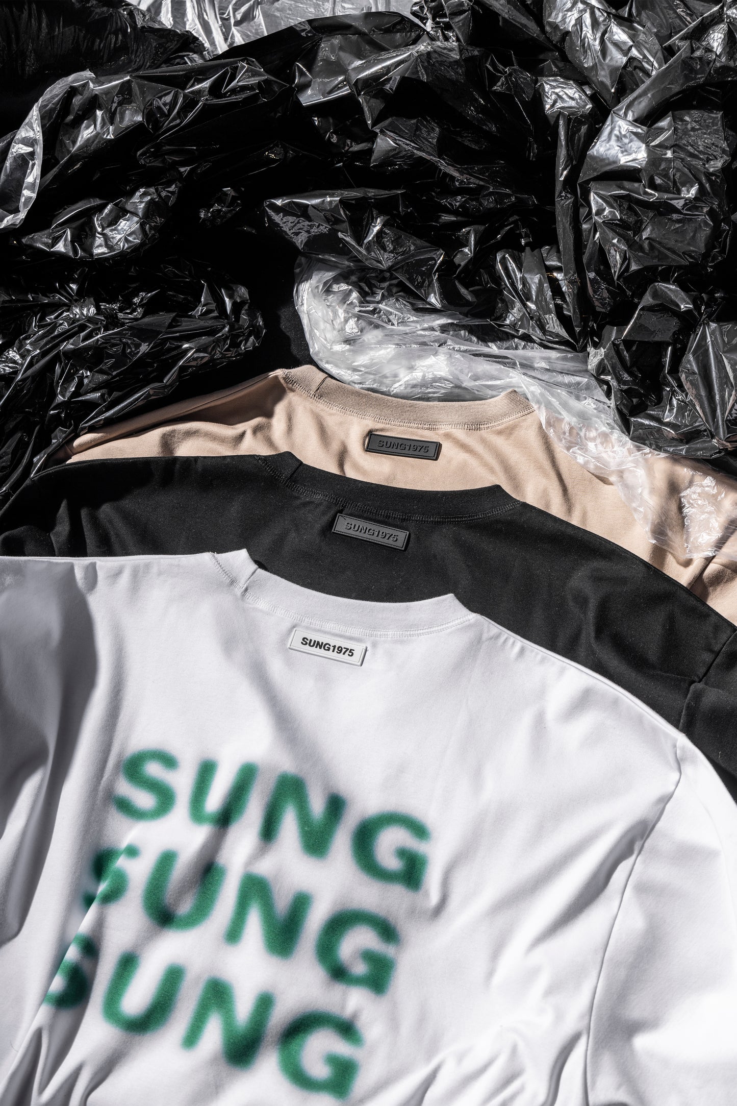 SPRAY LIKE LOGO LONG T SHIRT