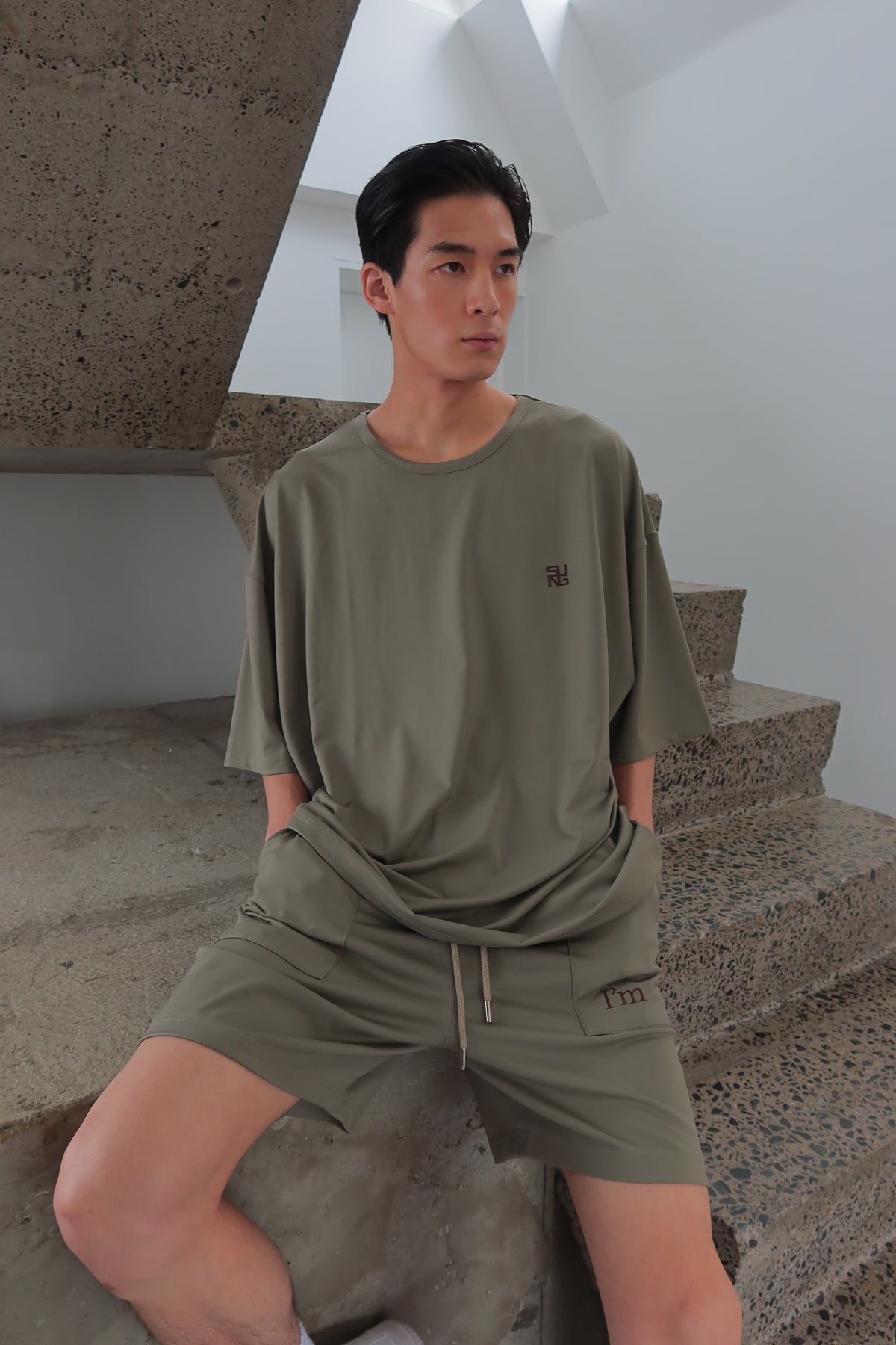I'm LOGO SHORT PANTS (POWER PINO)