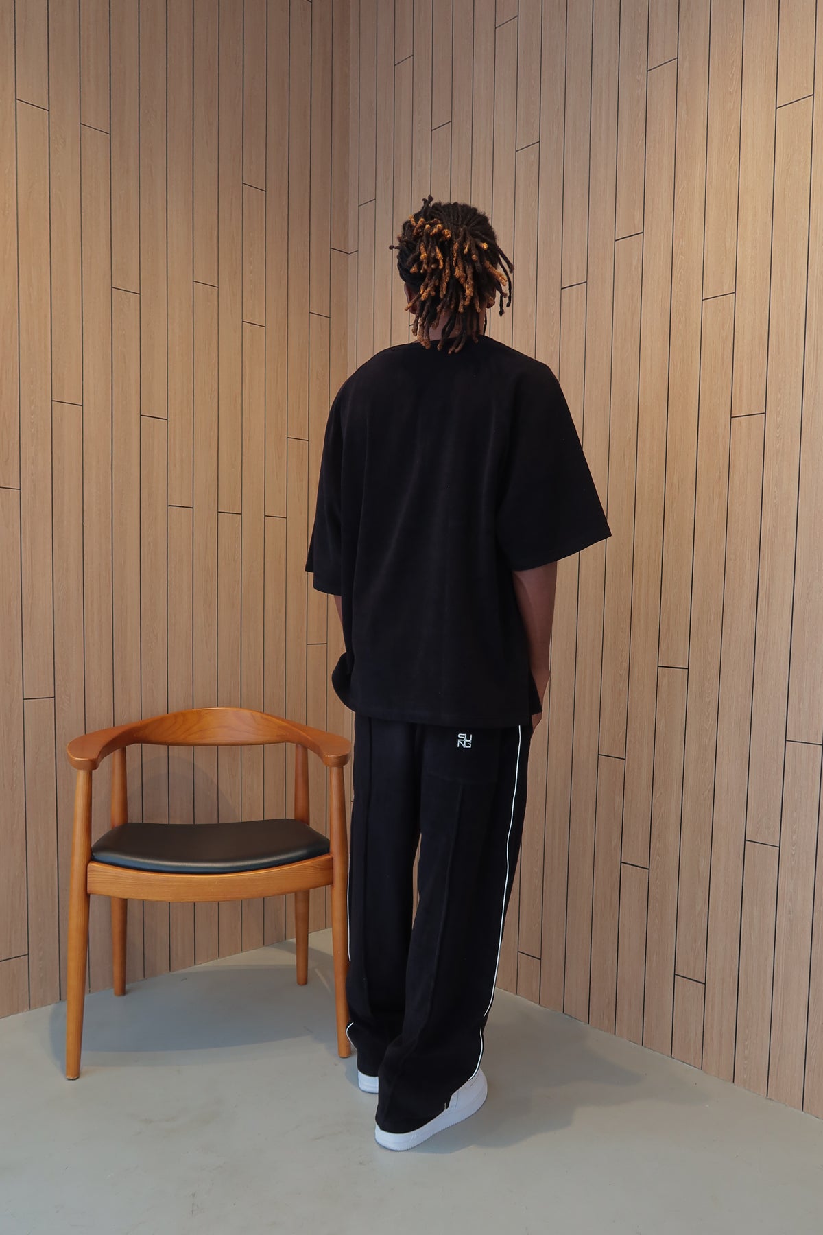 I'M LOGO PILE HENLEY TEE