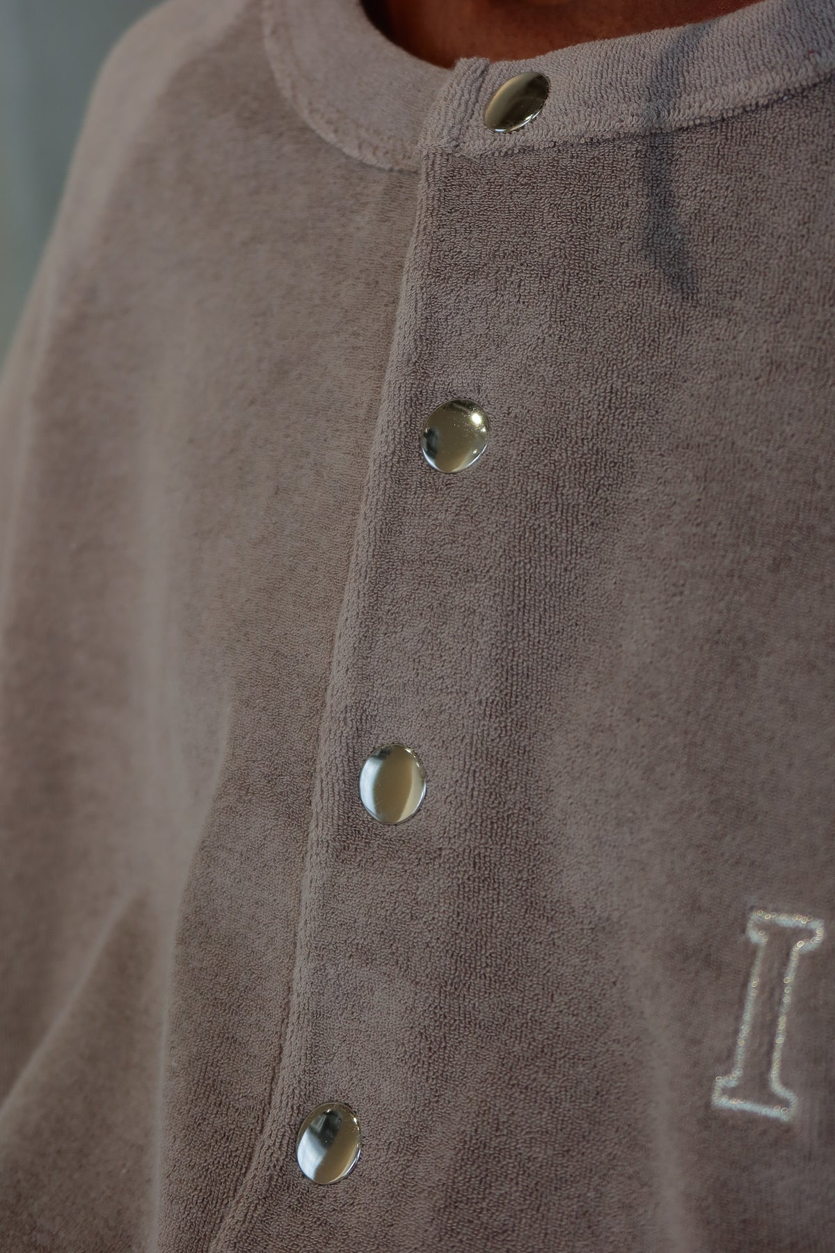 I'M LOGO PILE HENLEY TEE