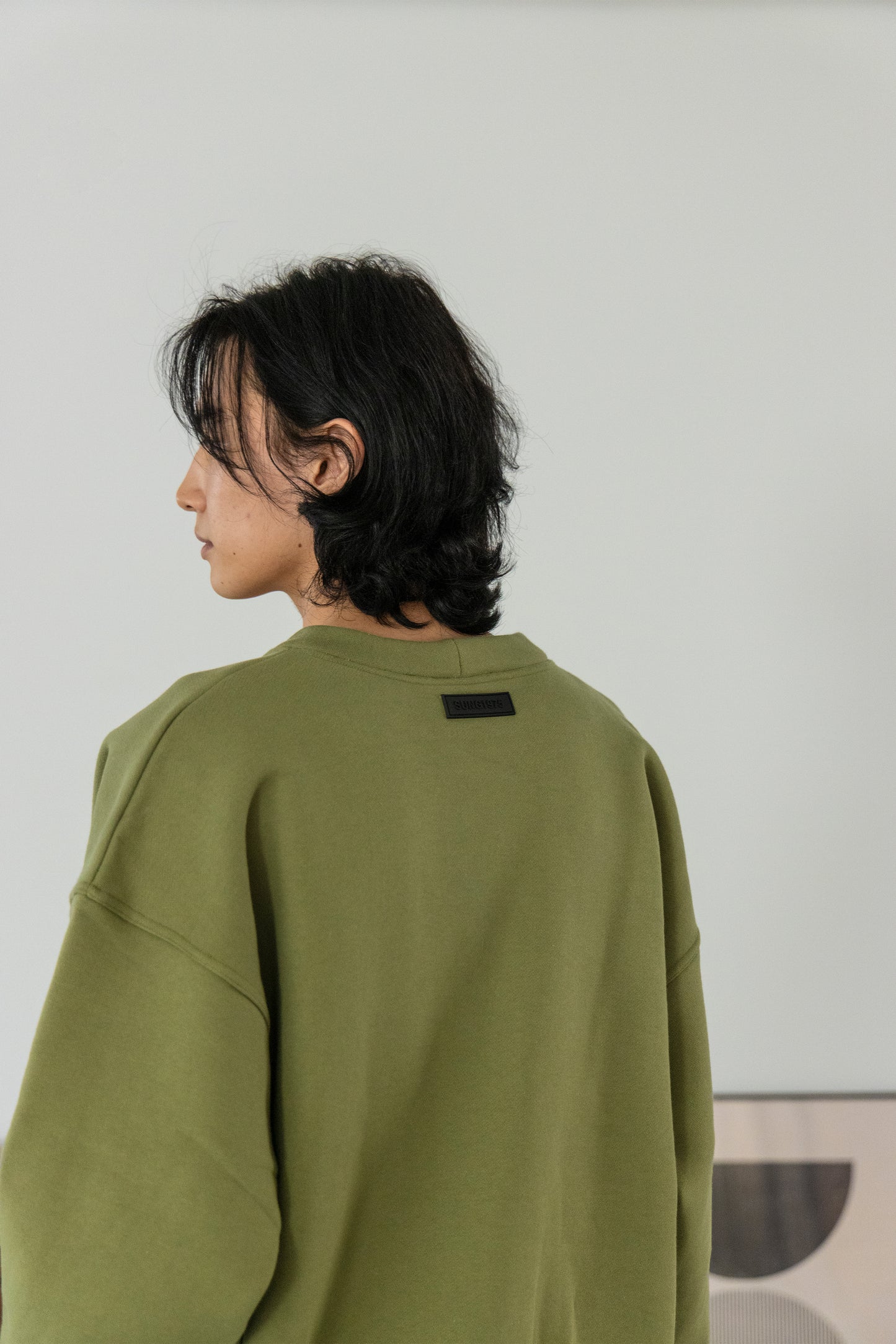 BRUSHED SWEAT CARDIGAN