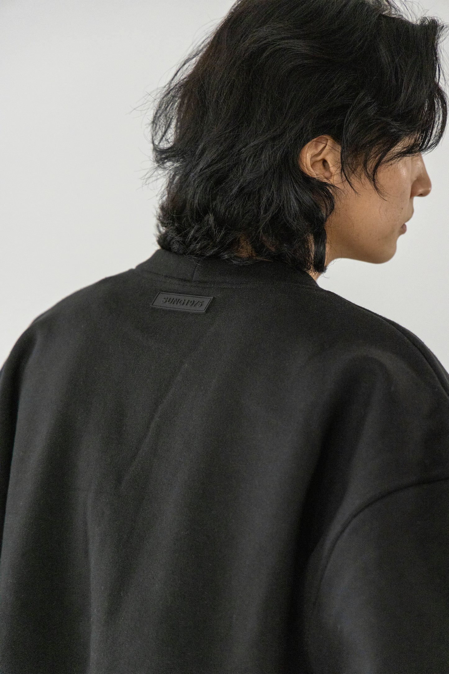 BRUSHED SWEAT CARDIGAN