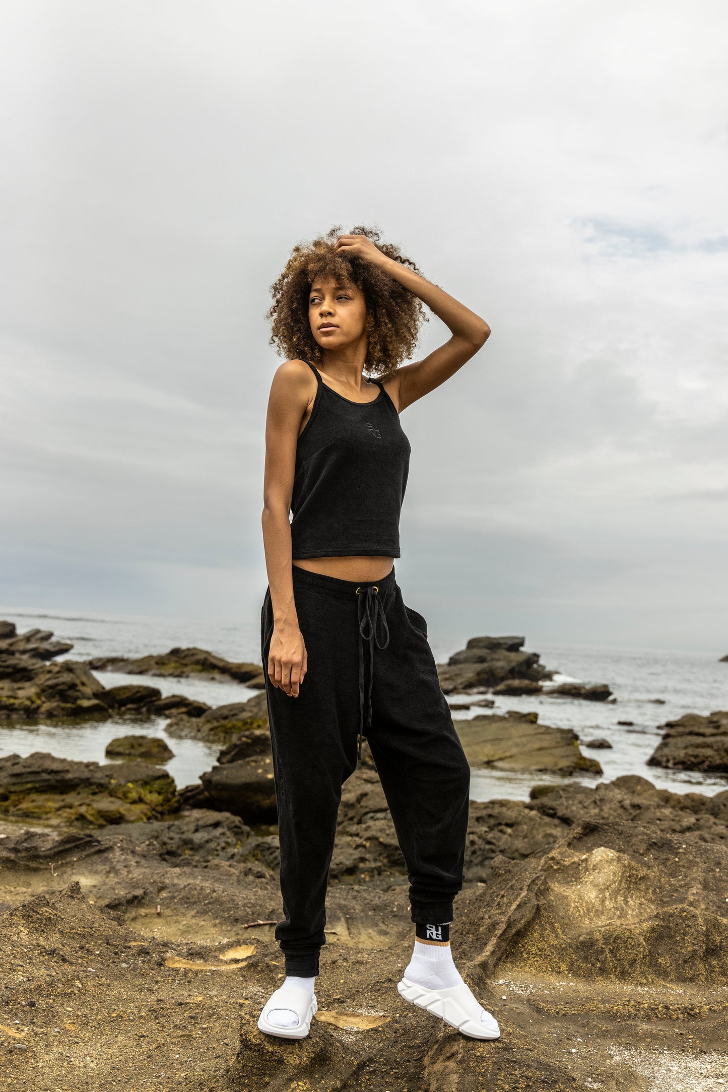 CENTER LOGO PILE CAMISOLE