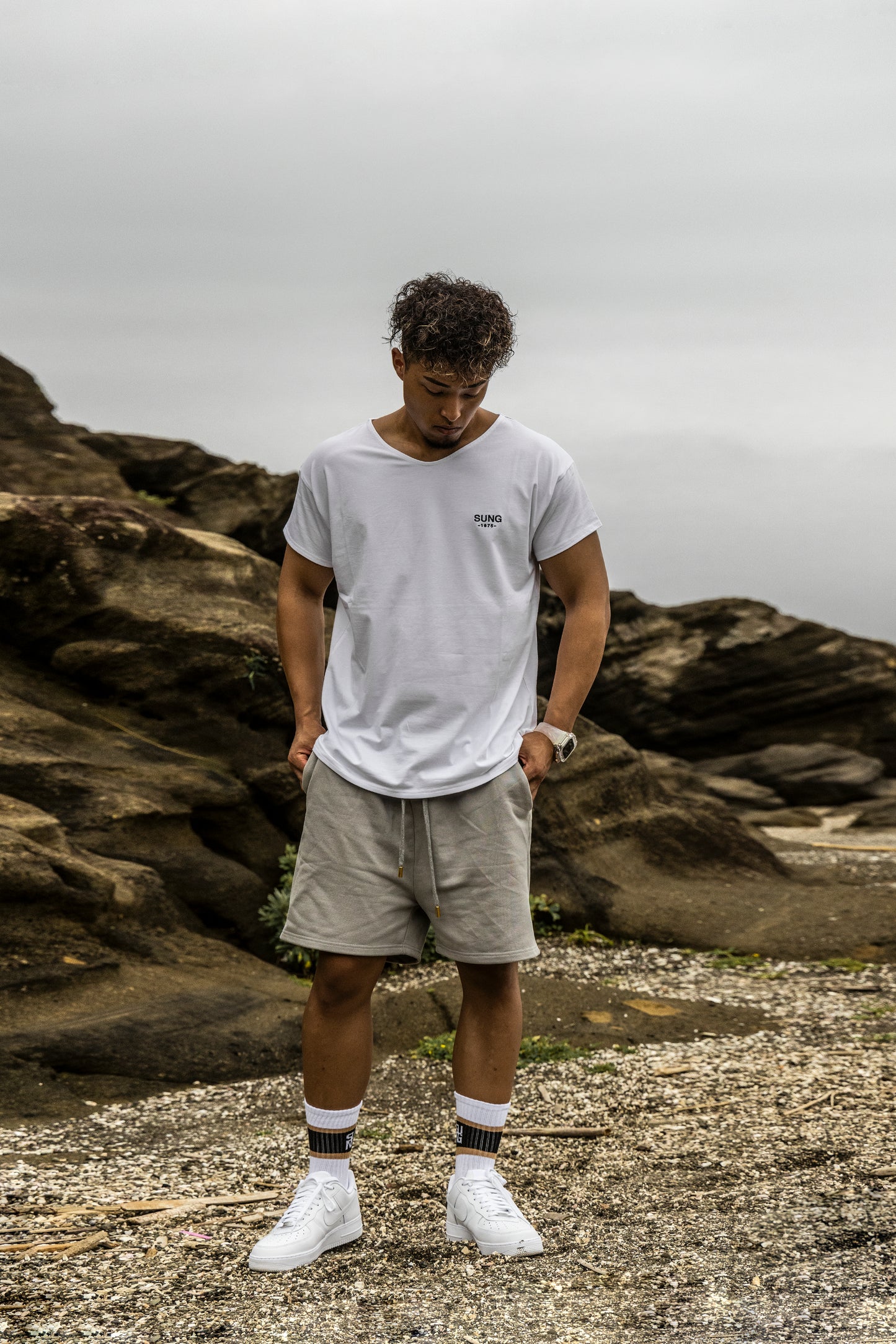 SIGNATURE LOGO OVER SIZE TSHIRT