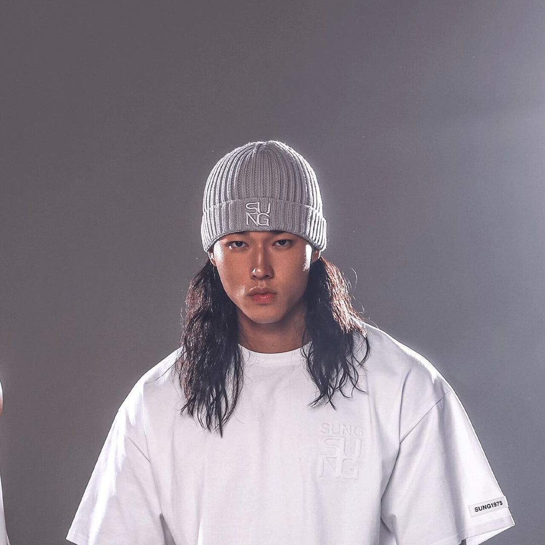Symbol Logo Cotton Beanie – SUNG-1975-